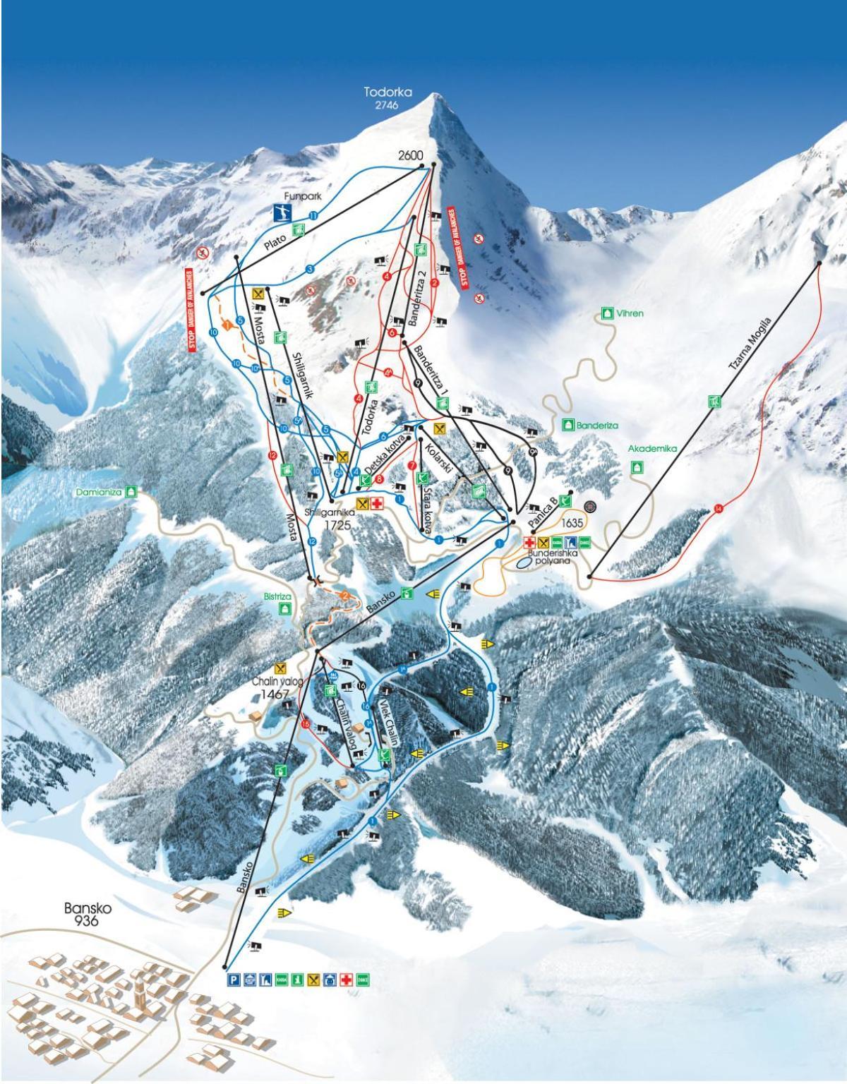 Next To The Ski Lift Downtown Банско Екстериор снимка